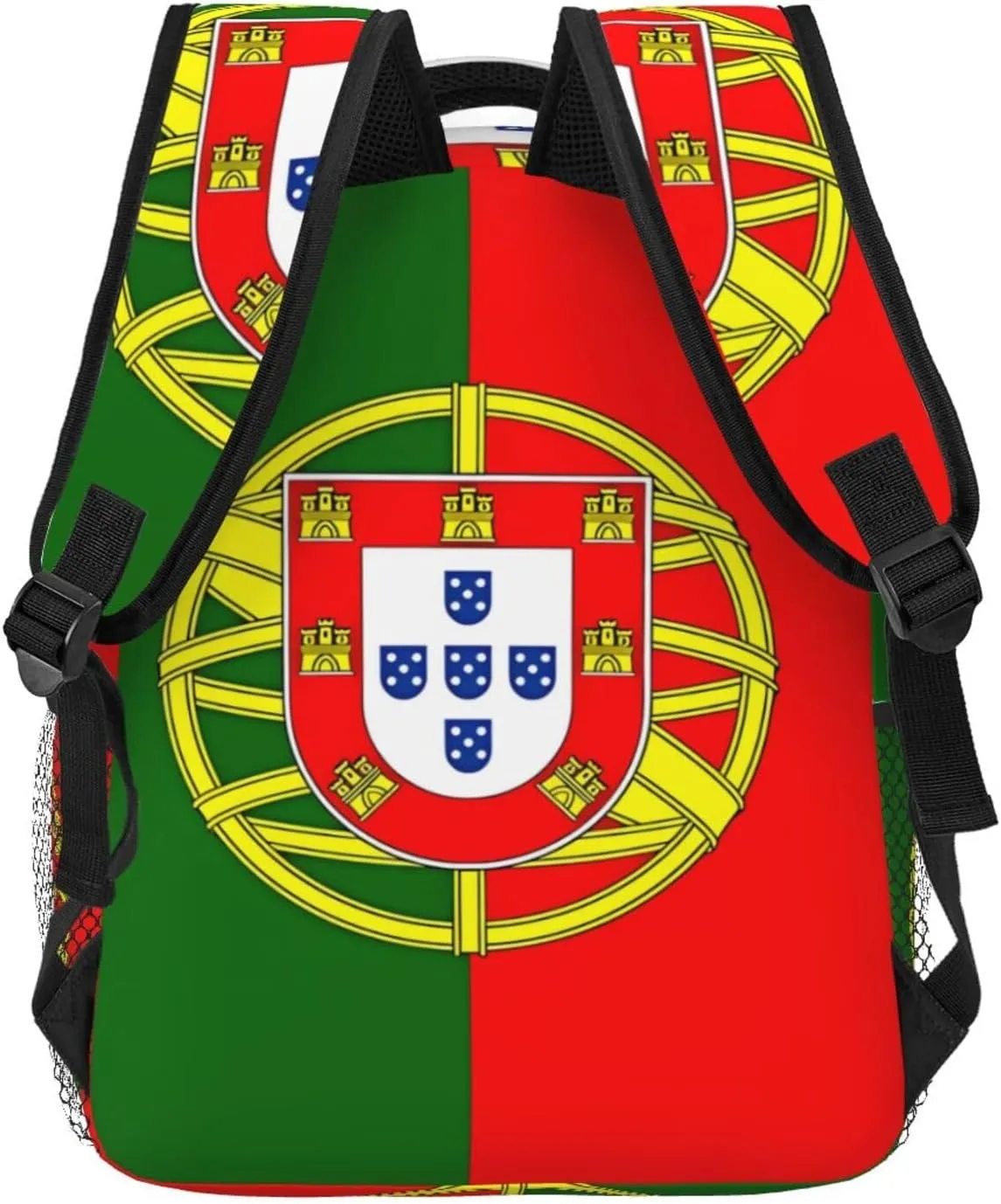 Portugal Portuguese Flag Backpack Casual Laptop Backpack Double Shoulder Bag Lightweight Backpack For Women Men Travel