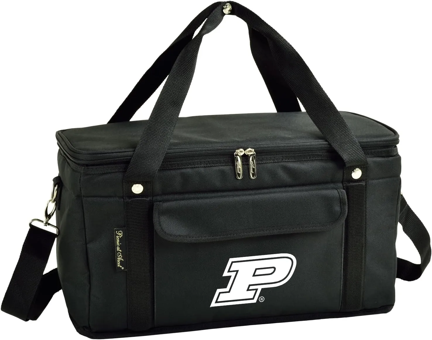 Purdue Boilermakers Licensed 42 Can Capacity Semi Rigid Collapsible Leakproof Cooler- Designed & Quality Approved in The USA