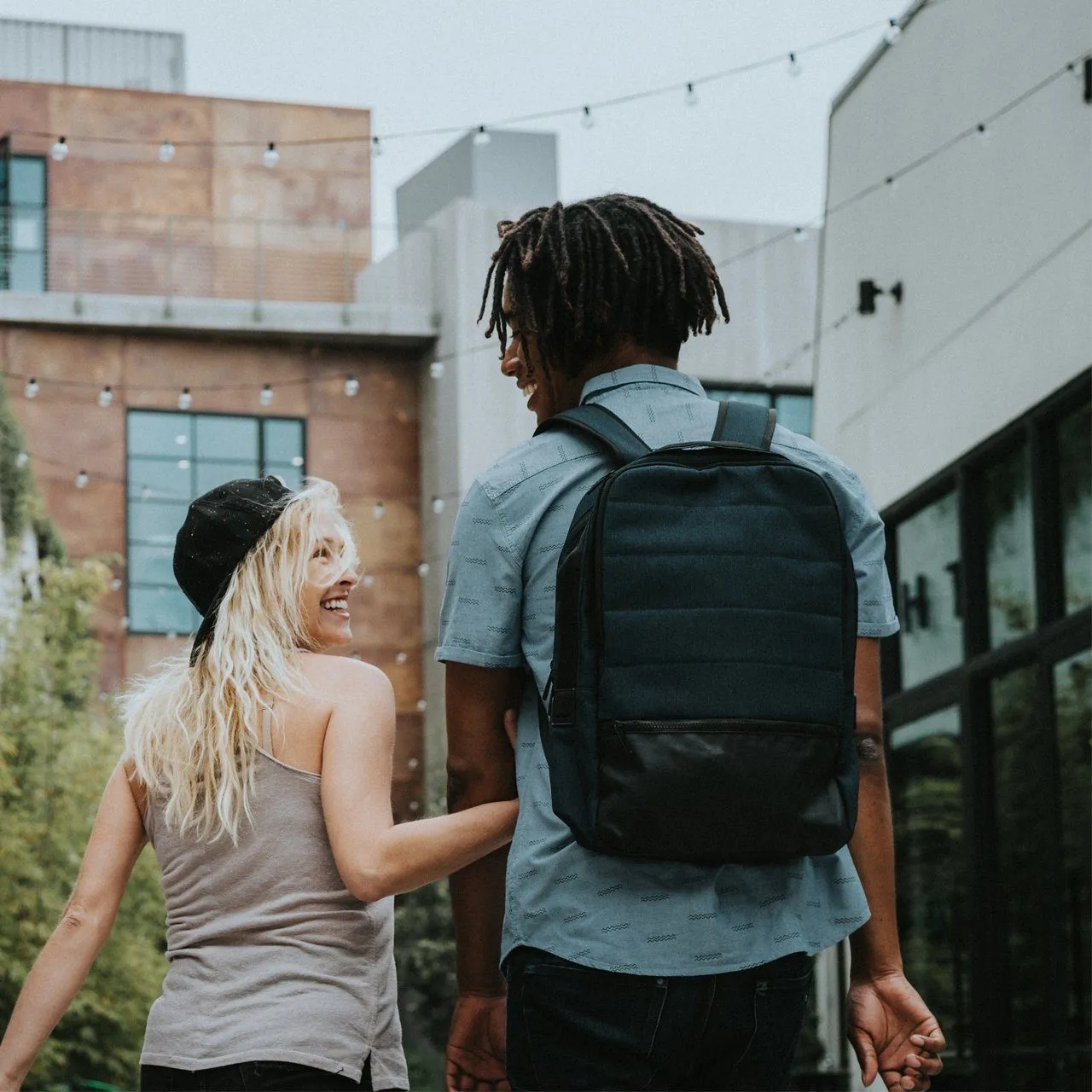 PX Hank Lightweight Backpack Navy Blue