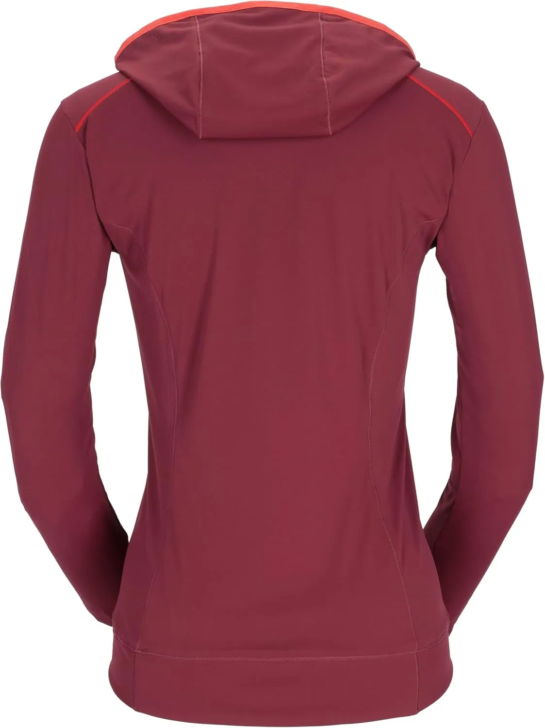 Rab Women's Force Hoody - Lightweight Long-Sleeve Hooded Baselayer Shirt for Hiking, Climbing, & Trail Running