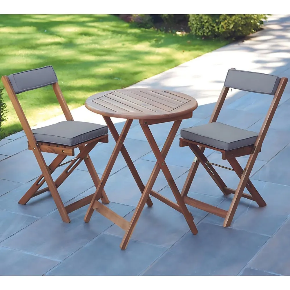 Raffles Garden Wooden Bistro Set