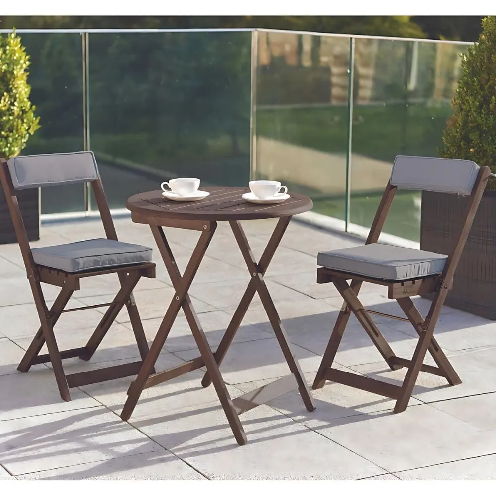 Raffles Garden Wooden Bistro Set