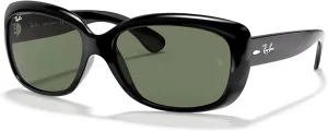 Ray-Ban RB4101 JACKIE OHH Cat Eye Sunglasses For Women   BUNDLE with Designer iWear Eyewear Care Kit