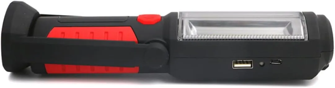Rechargeable Cob Led Emergency Lantern Portable Outdoor Mini Torch Magnetic Hook 1800mah Battery for Camping Fishing