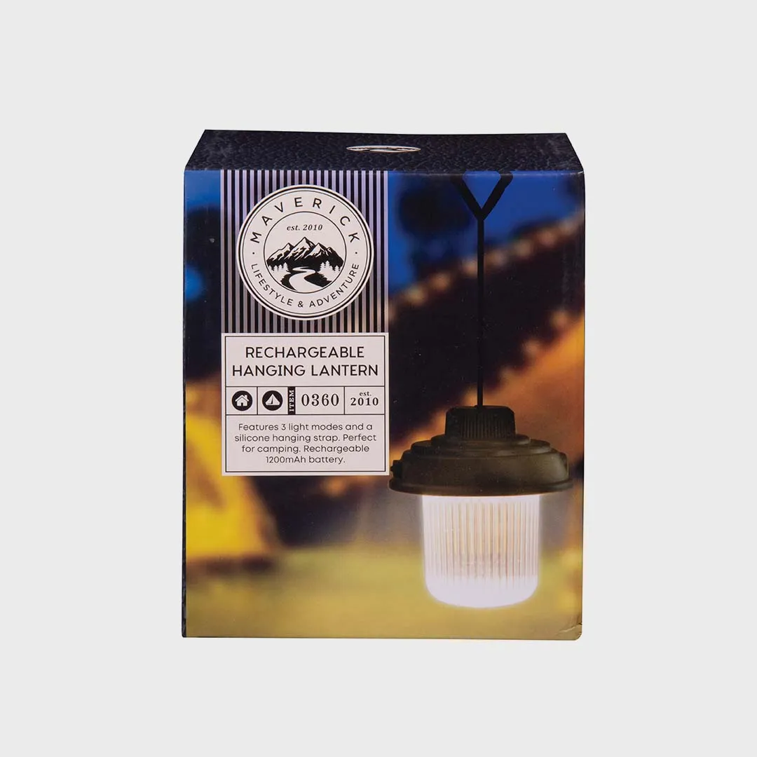 RECHARGEABLE HANGING LANTERN | KHAKI