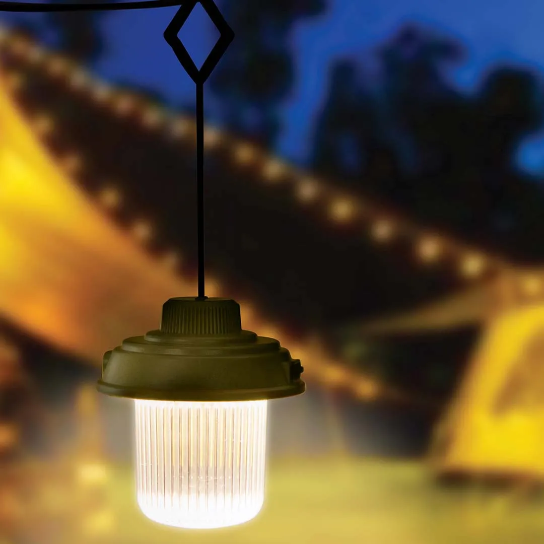 RECHARGEABLE HANGING LANTERN | KHAKI