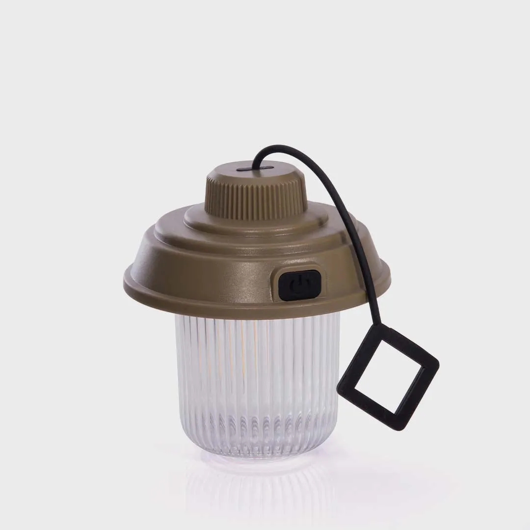 RECHARGEABLE HANGING LANTERN | KHAKI