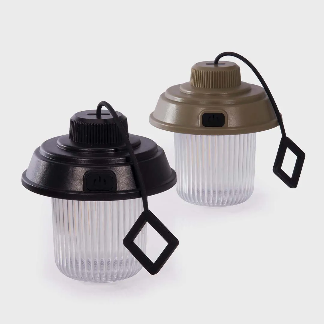 RECHARGEABLE HANGING LANTERN | KHAKI