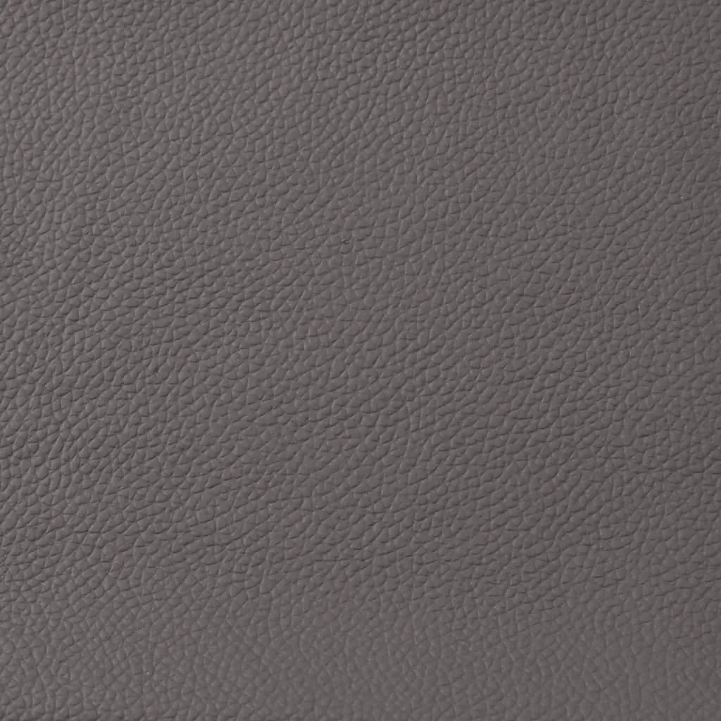 Recliner Chair Gray Real Leather