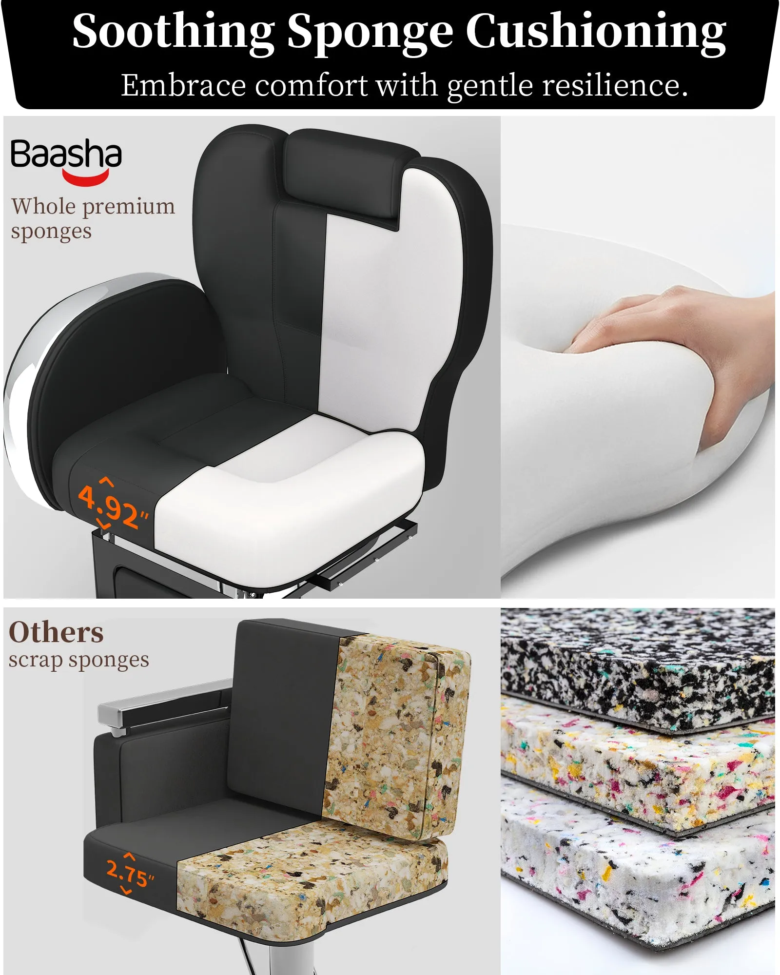 Reclining Barber Chair BS-137