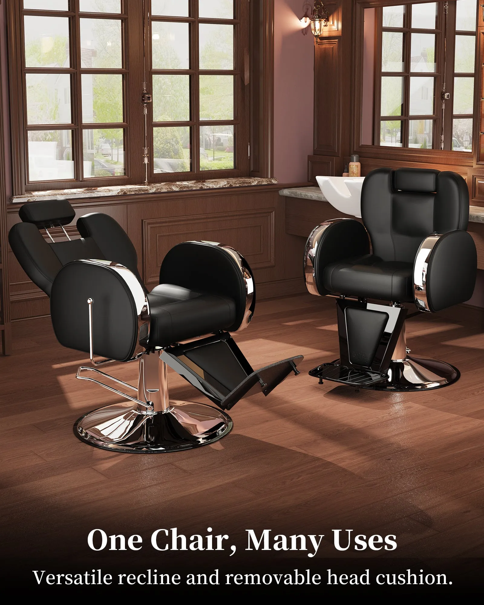 Reclining Barber Chair BS-137