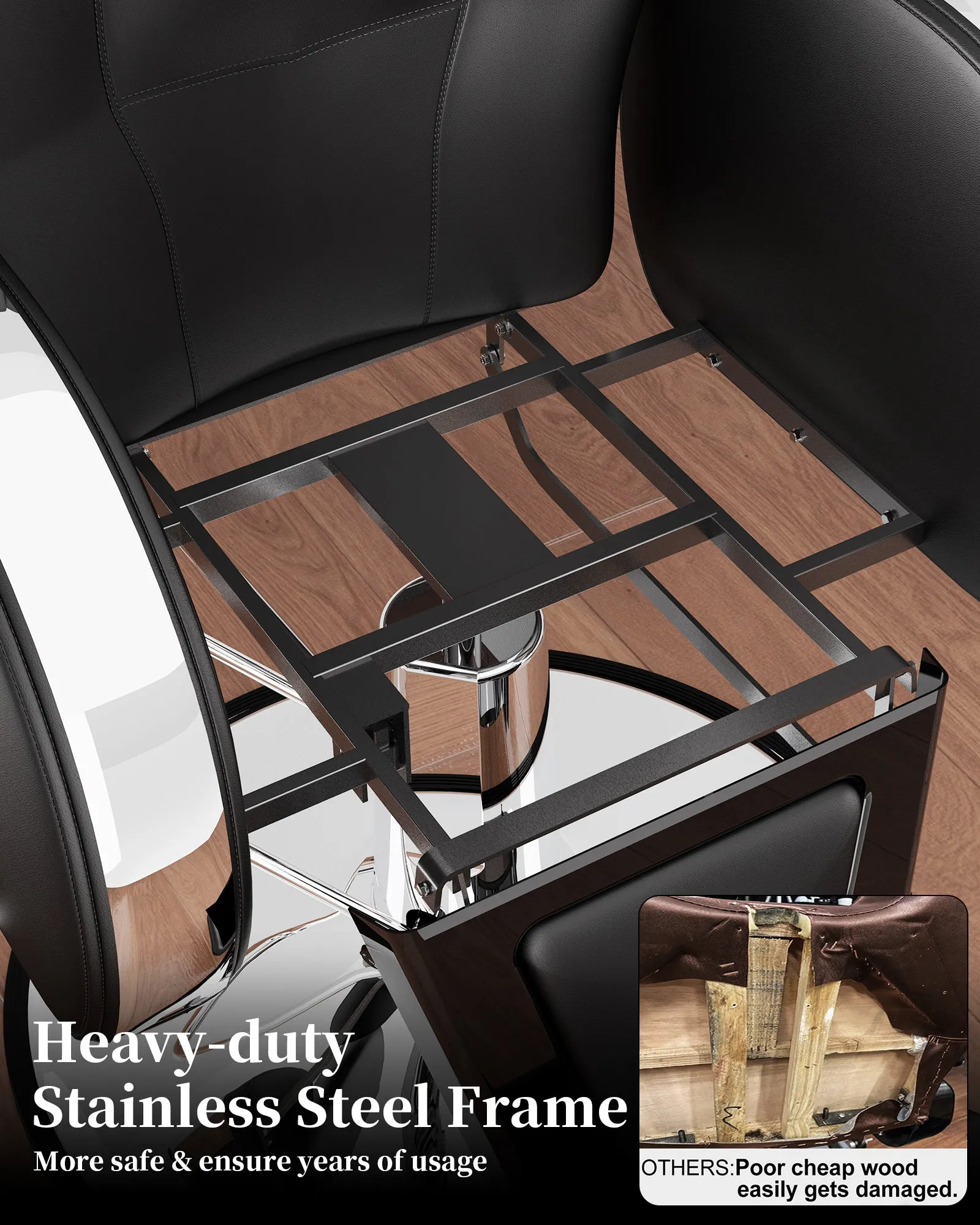 Reclining Barber Chair BS-137