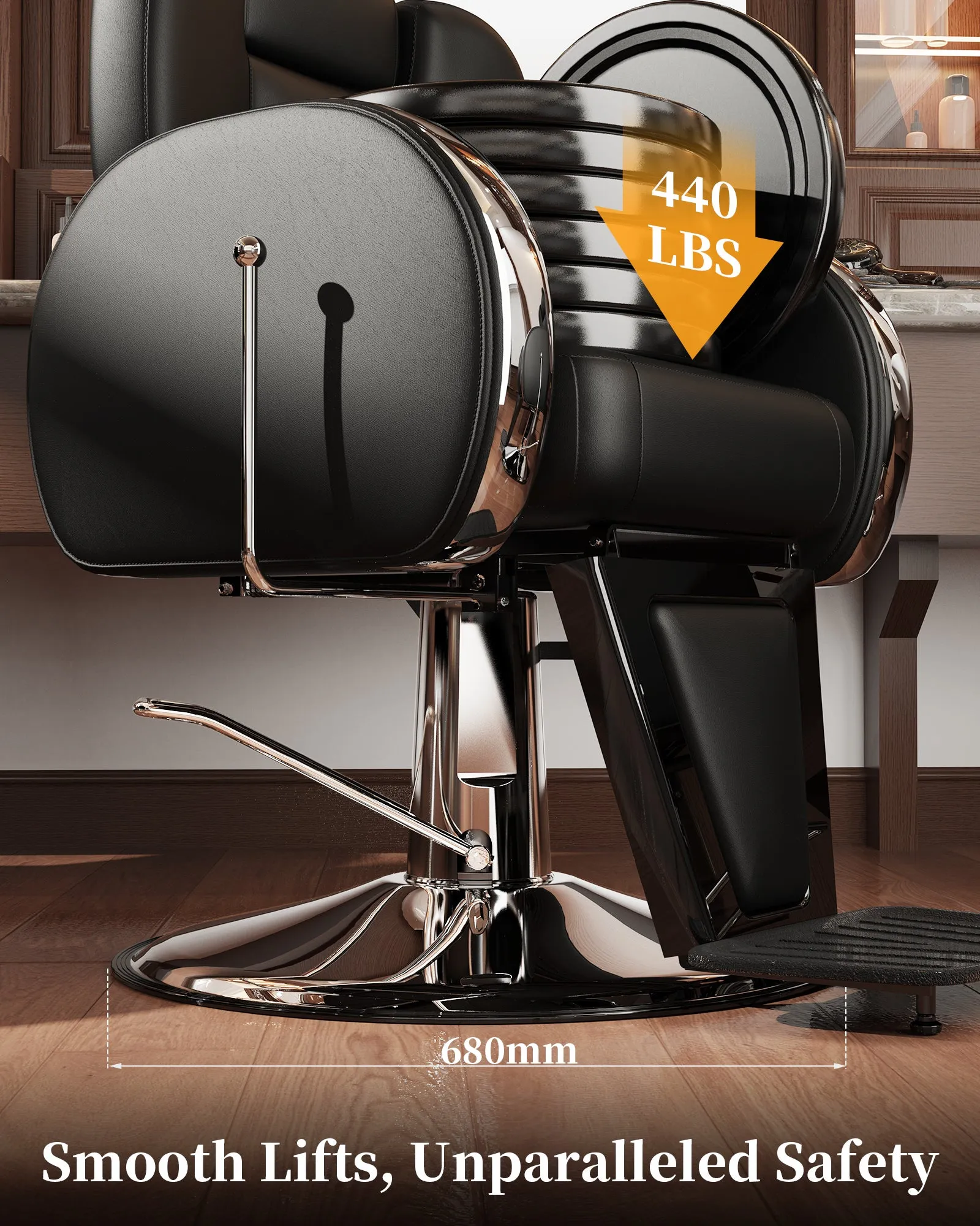 Reclining Barber Chair BS-137