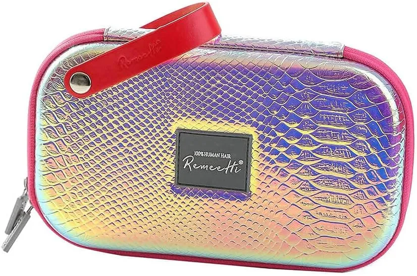RemeeHi Hair Lace Wig Travel Bag & Storage Case, Hairdressing Bag with Accessory Pockets, Cosmetic Organizer G103