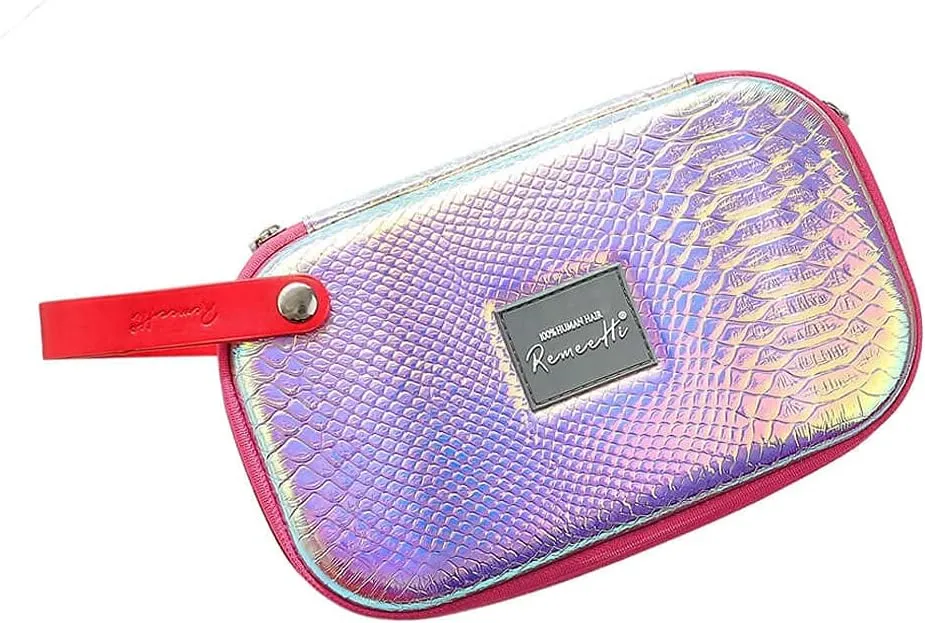 RemeeHi Hair Lace Wig Travel Bag & Storage Case, Hairdressing Bag with Accessory Pockets, Cosmetic Organizer G103