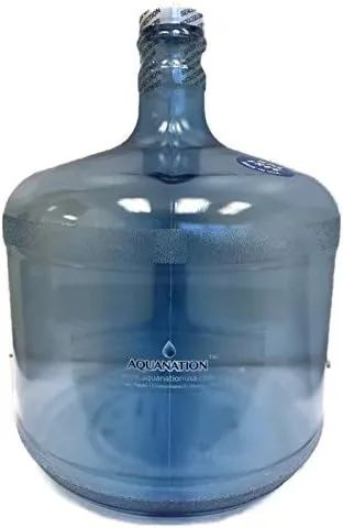 Reusable BPA-Free Food Grade Safe Tritan Plastic Water Bottle Jug Gallon Container Canteen - (Made in USA) (3 Gallon Stubby)