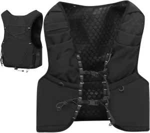Running Hydration Vest Backpack - Lightweight Daypack Vest - Hydration Vest Daypack for Hiking Trail Running Cycling Race for Women Men