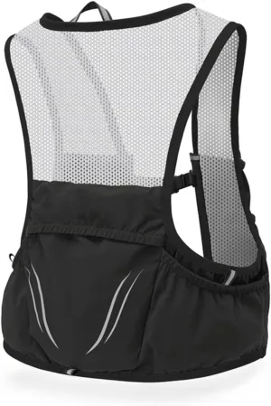 Running Hydration Vest with Water Bladder for Trail Cycling , Multi-Functional Hiking Hydration Backpack Unisex,Lightweight and Breathable,Capacity About 2.5 L,Outdoors Sport ,M Si