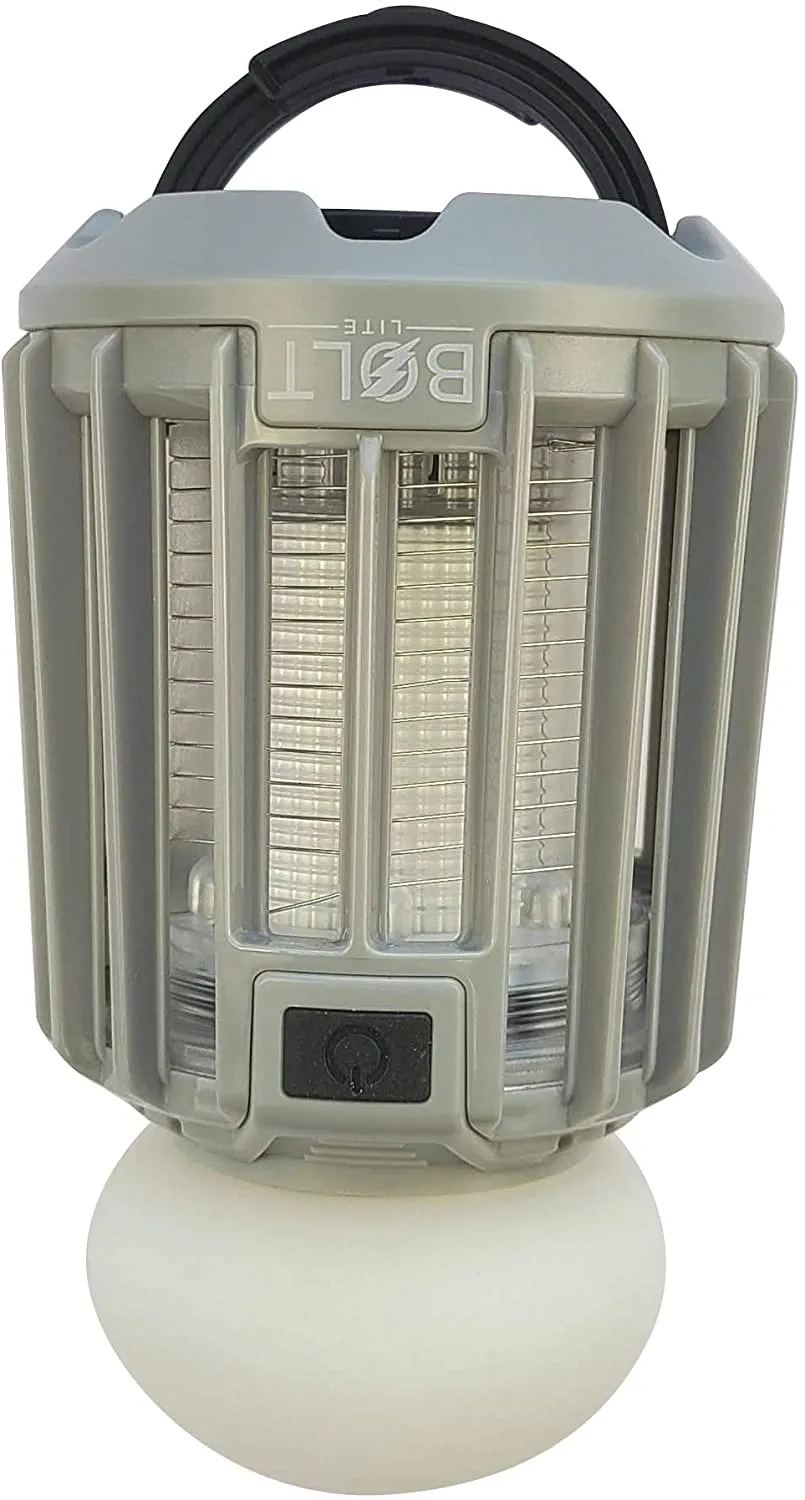 Rynx | BOLT LITE Camping Lantern   Bug Zapper Mosquito and Fly Killer Rechargeable Portable Light Pest Repellent