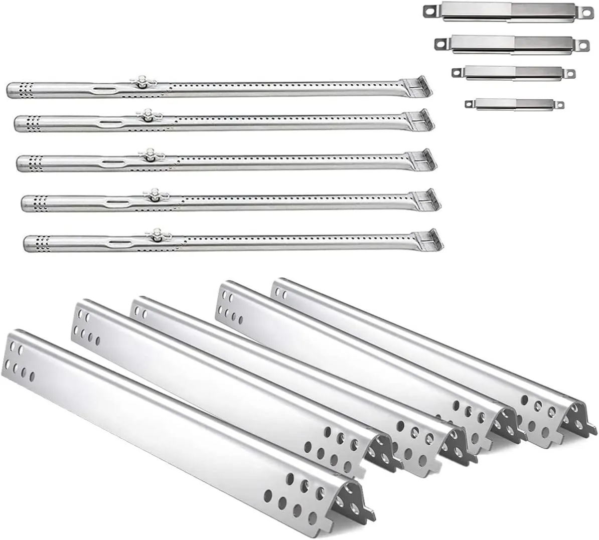 SafBbcue G470-5200-W1 Grill Parts Kit for Charbroil Performance 5 Burner 463347519 463243518 463243519 463275717 463275517 463347518 463373019 463373319 G470-0004-W1 Grill Parts, 304 Stainless Steel