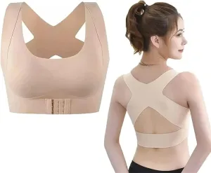 Secret Lane Bare Bralette,Jamila Bra,Support Bras for Women Full Coverage and Lift,Push Up Padded Back Cross Lift Bras