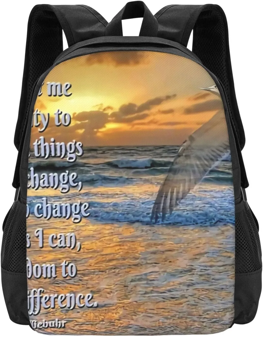 Serenity Prayer (4) Lightweight Packable Backpack Travel Casual Hiking Daypack Foldable Backpack For Men Women