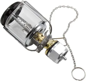 Set of 2 Propane Lanterns Led Camping Lanterns Case Cover Gas Lamps for Outdoor Emergency