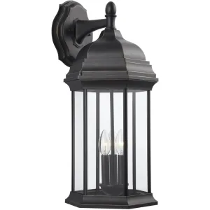 Sevier Antique Bronze LED Outdoor Wall Lantern