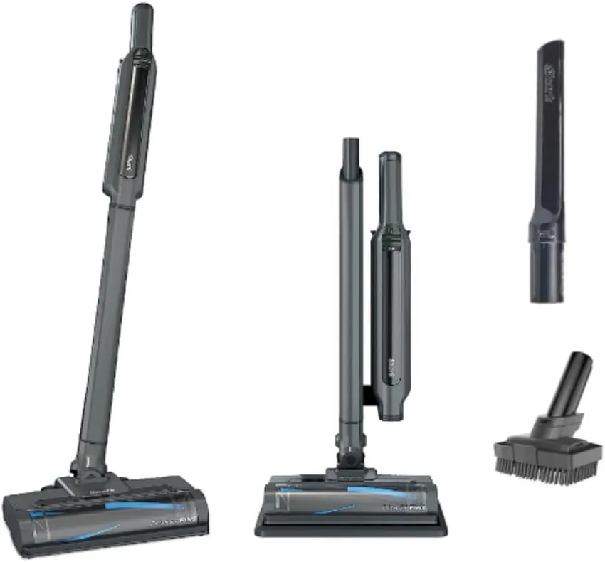 Shark WANDVAC System WS632 Ultra-Lightweight Powerful Cordless Stick Vacuum with Charging Dock, Grey (Renewed)