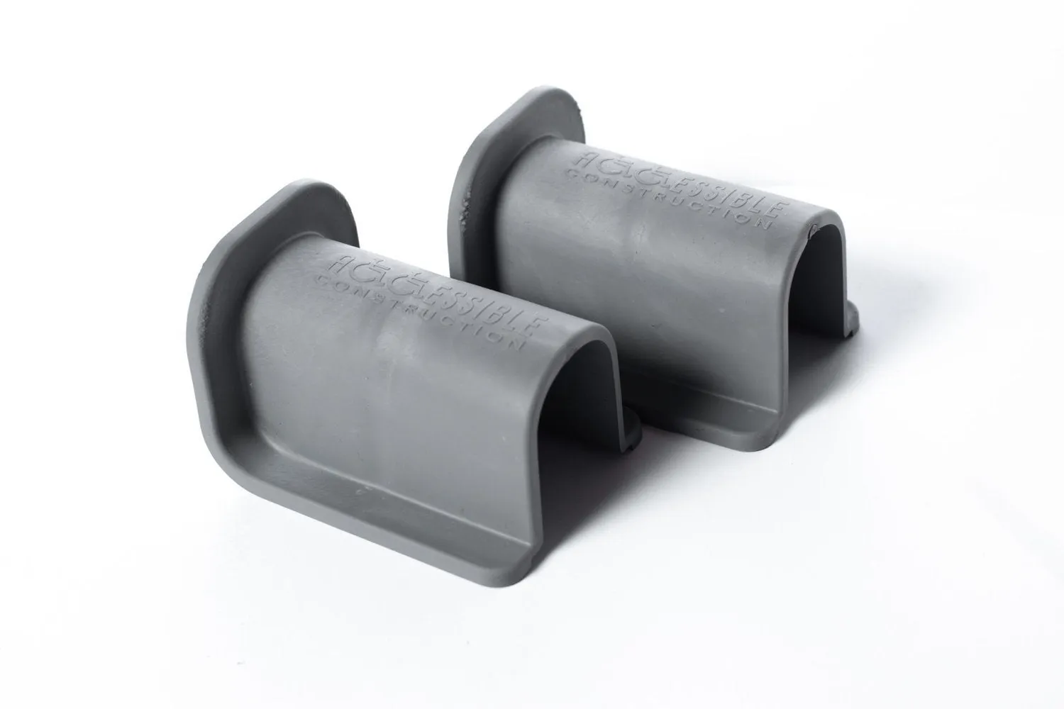 Shower Dam End Caps - Straight - Pair