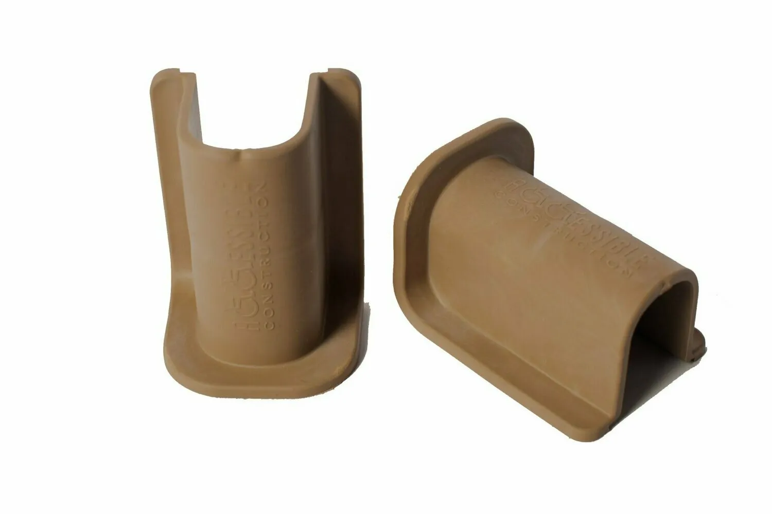 Shower Dam End Caps - Straight - Pair