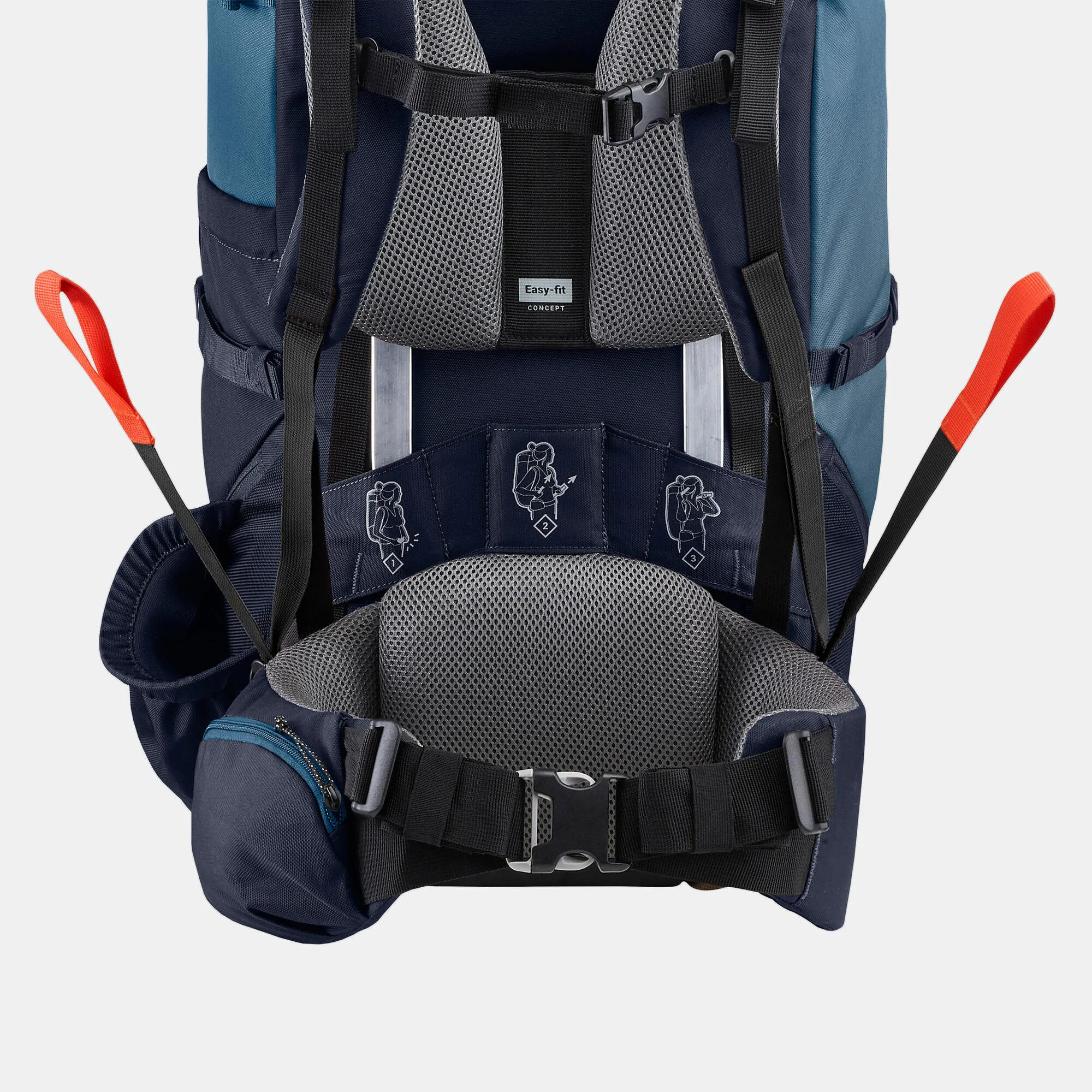 Simond  Women's MT100 EasyFit 60L Backpacking Pack