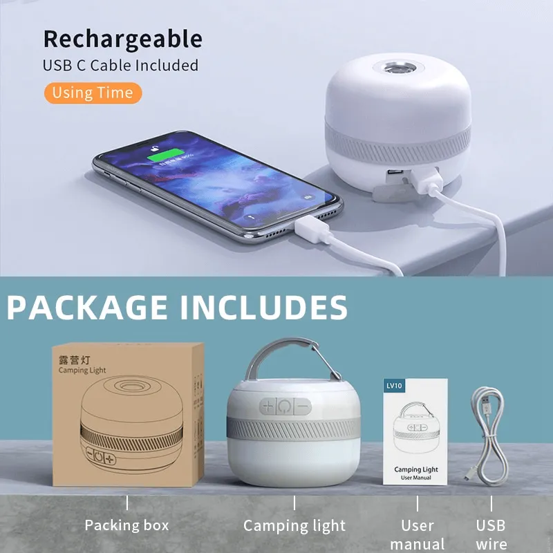 SKYLIGHT - Camping Lantern 5200mAh