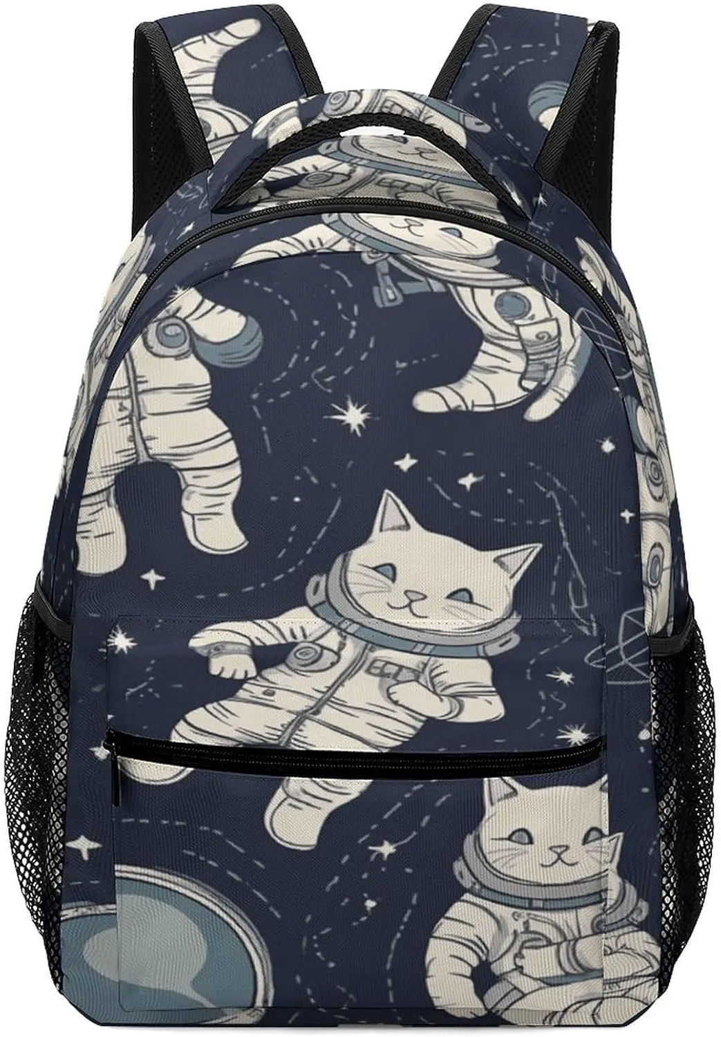 Small Backpacks Personalized Fun Astronaut Printing Travel Bag Lightweight Travel Backpack For Women Men