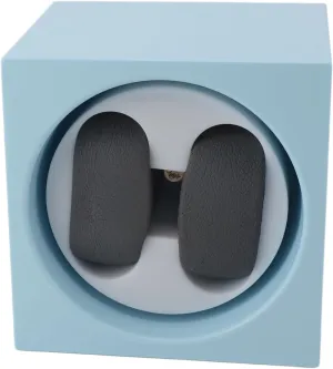 Smart Watch Winder, Constant Speed Automatic Watch Winder Low Noise 2 Speeds Adjustable for Double (Light Blue)