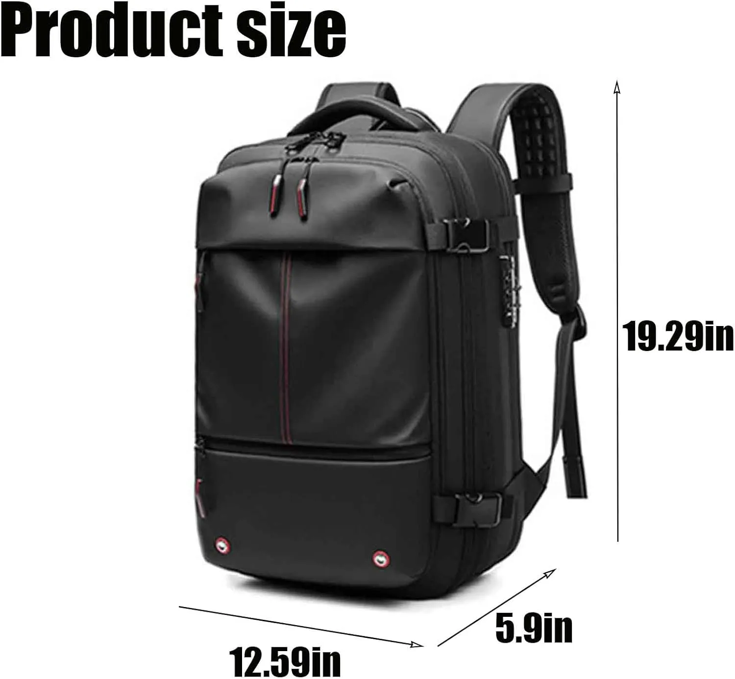 Spacevac Pro Backpack, Spacevac Backpack with Pump, Vacuum Compression 60 Liters Expandable Travel Backpacks(Green, no pump)