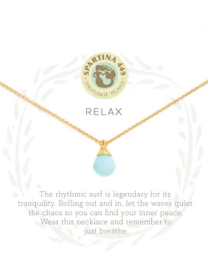 Spartina Necklace - Relax/Water Drop