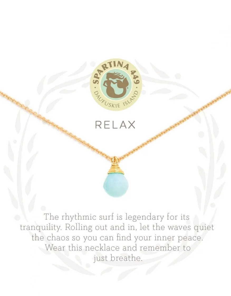 Spartina Necklace - Relax/Water Drop