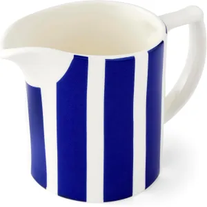 Spode Steccato Milk Jug | 10 Oz Creamer for Serving Sauces, Salad Dressing, and Coffee Cream | Fine Earthenware | Microwave and Dishwasher Safe | Made in England