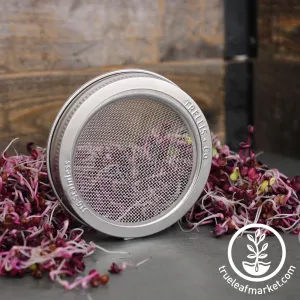 Stainless Steel Wide Mouth Sprouting Jar Lid