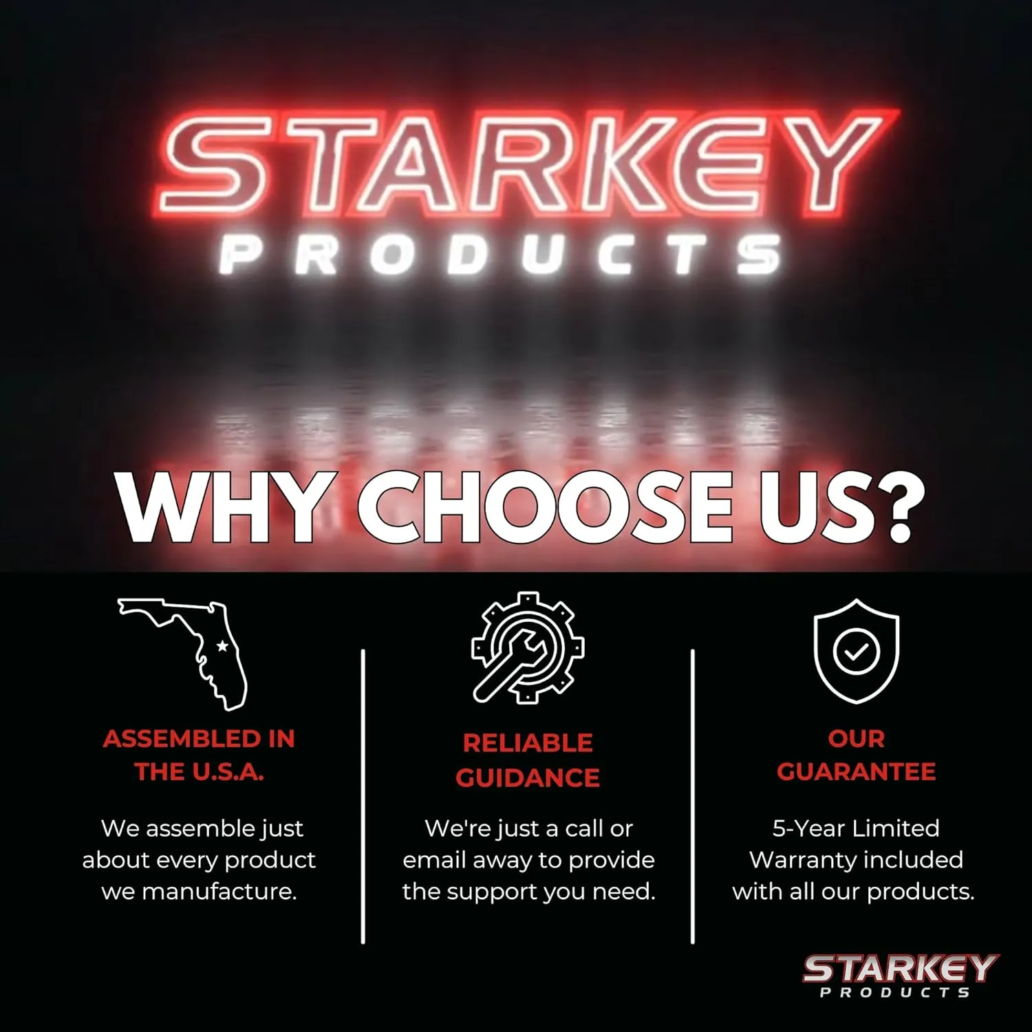 Starkey Products Raptor Style LED Grille Lights Kit (Amber) - Compatible with Ford F-150 (STX, Lariat SE) 2018-2020
