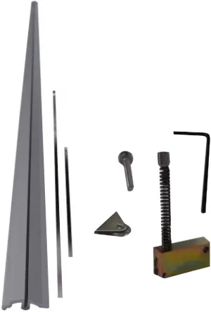STGLC Glass Cutting Kit, for use with any Sized SteelTrak; Score and break glass vertically on the Machine; Up to 65"