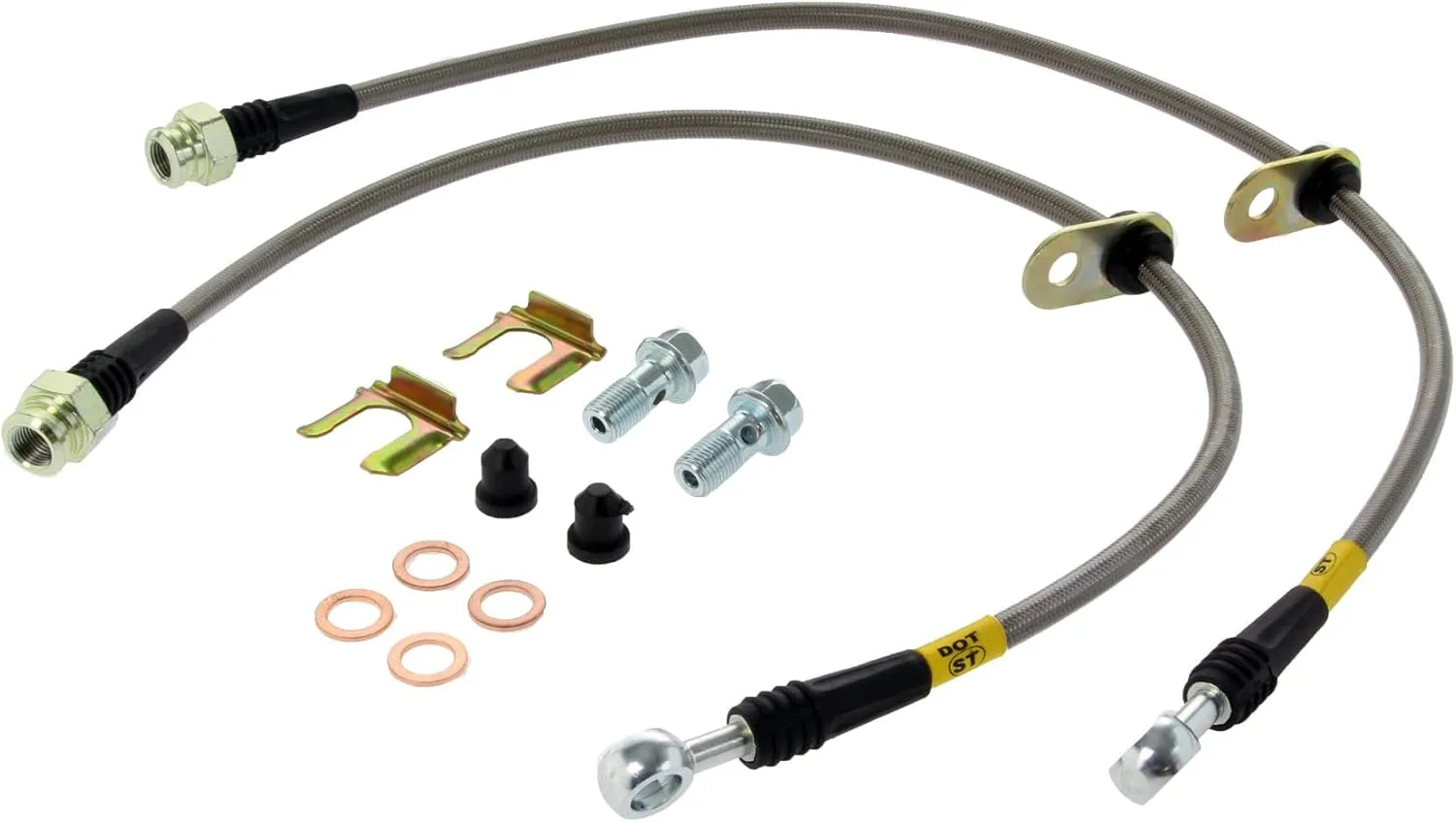 StopTech (950.44034) Brake Line Kit, Stainless Steel