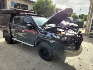 Suitable Toyota Hilux N80 Series 4″ Stainless Steel Snorkel Kit (Long) “Toyota Factory Replacement”