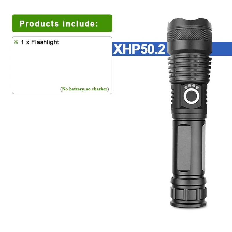 Super Powerful XHP90.3 Led Flshlight USB Rechargeable Tactical Flash Light Xhp70 Xhp50 Torch Light Work Lamp Lantern for Hunting
