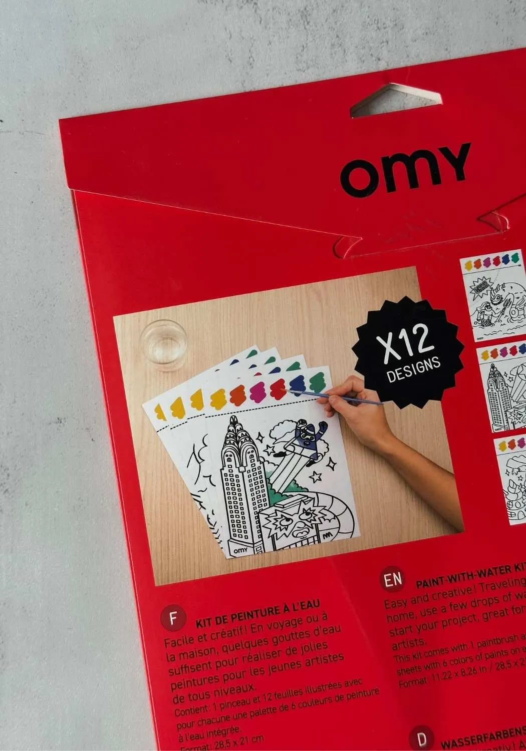 Superheroes Paint Kit