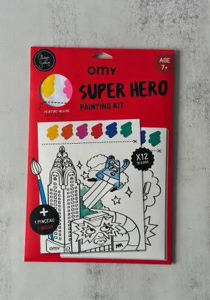 Superheroes Paint Kit
