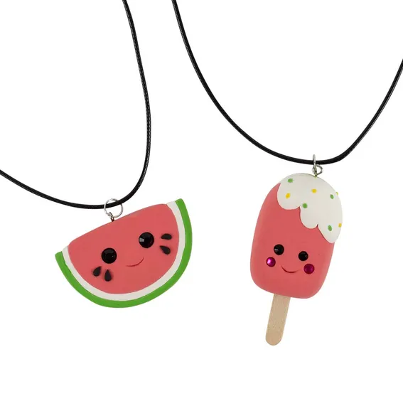 Sweeties Necklaces Clay Craft