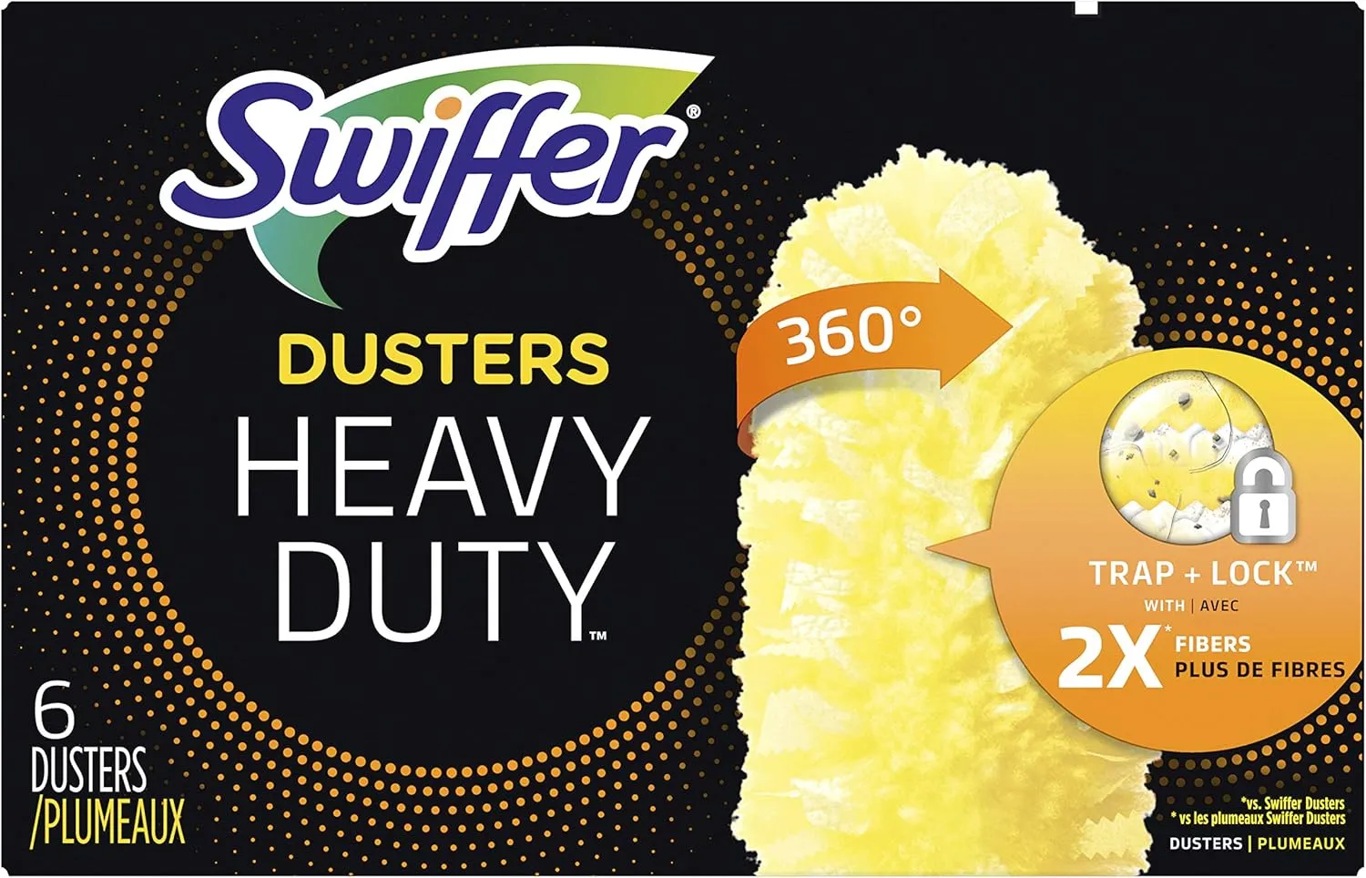 Swiffer Dusters Heavy Duty Multi-Surface Refills, Unscented, 6 Count
