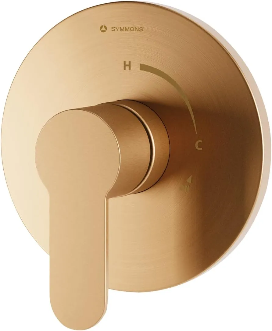 Symmons Identity Wall Mounted Shower Valve Trim Kit in Brushed Bronze (Valve Not Included)